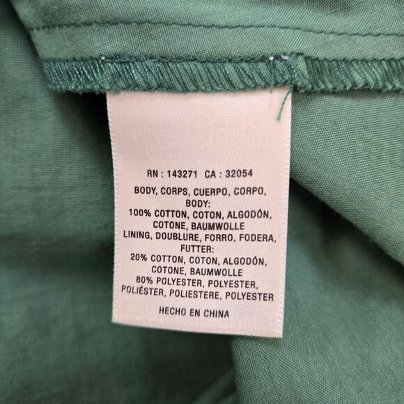 Anthropologie Wolven Sleeveless Fit and Flare Eyelet Detail Dress Size 2 - Picture 9 of 9